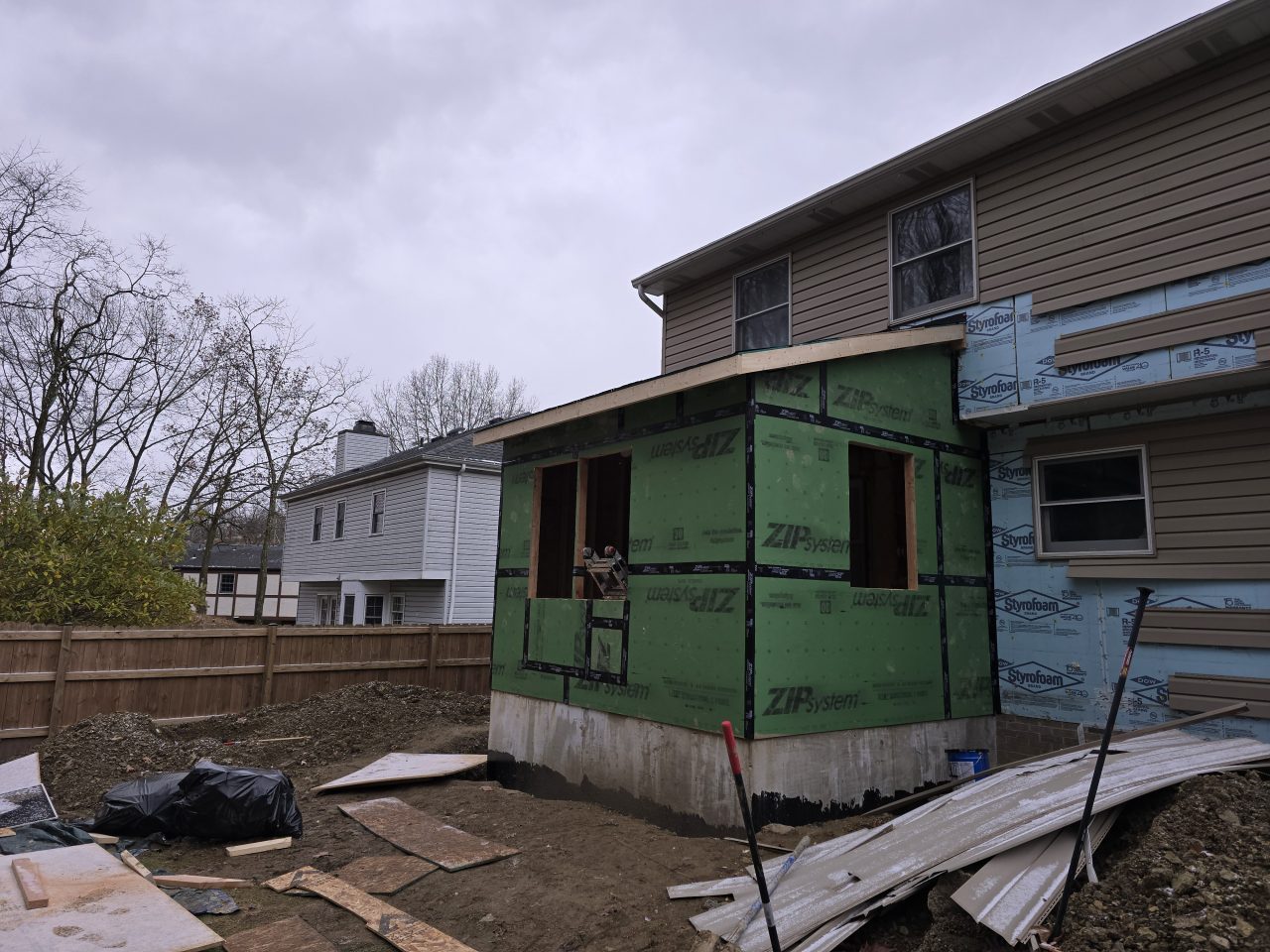 Picture of structure completion