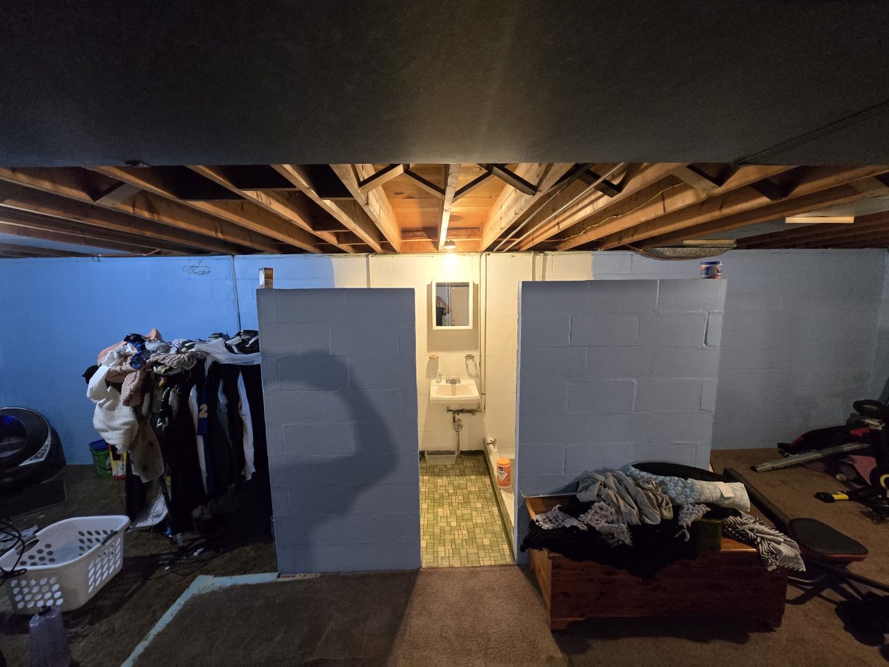 Picture of basement bathroom