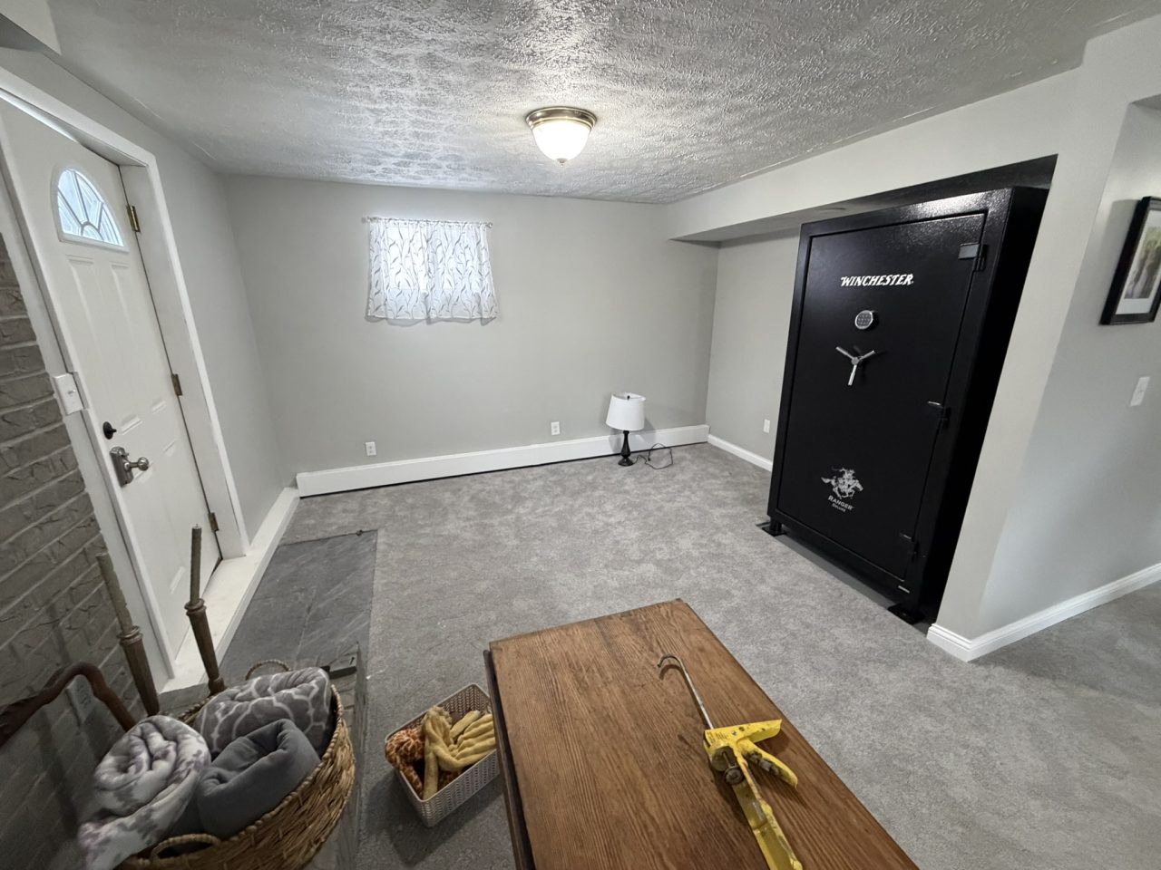 After picture of basement