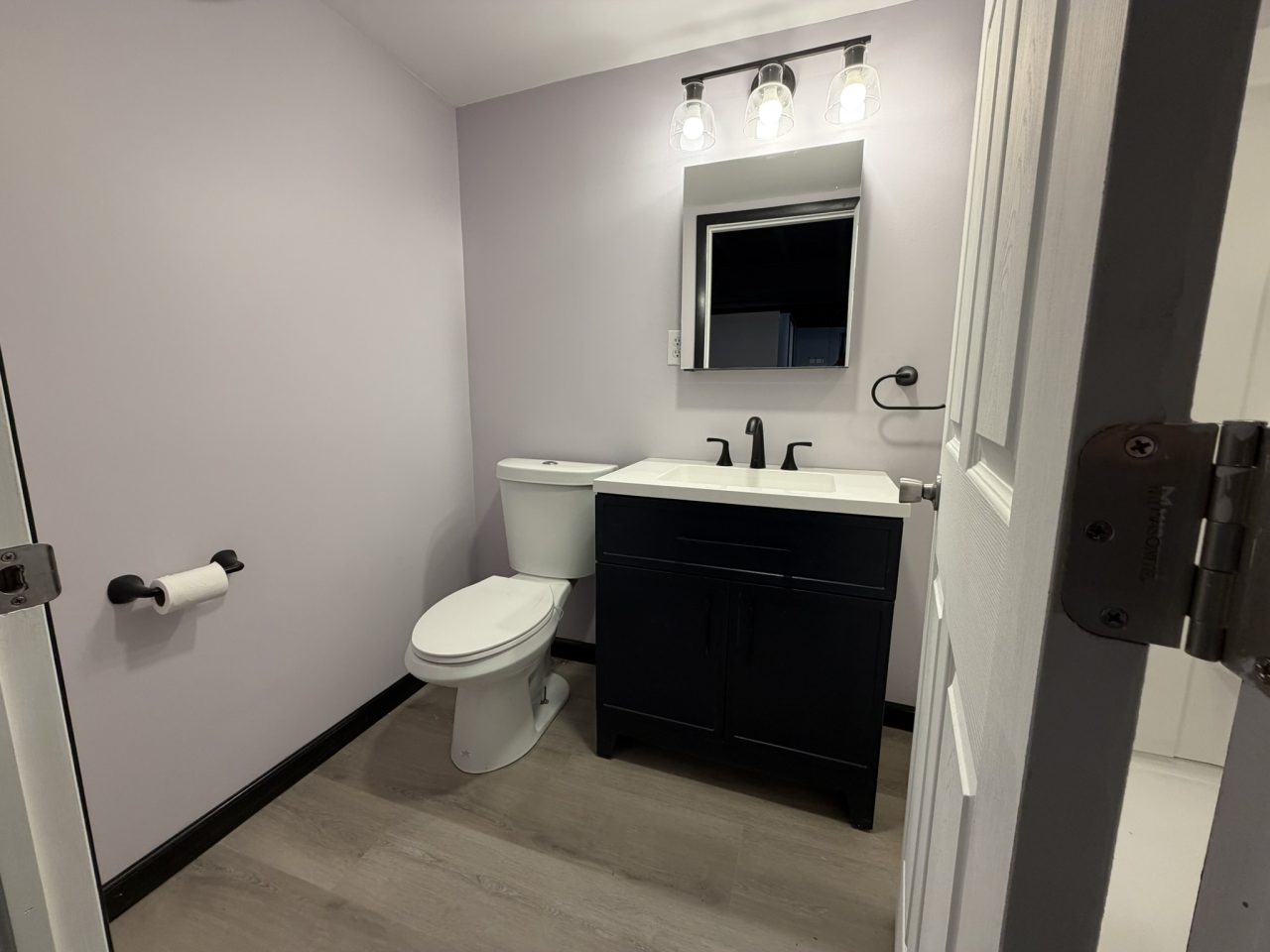 Picture of toilet and vanity