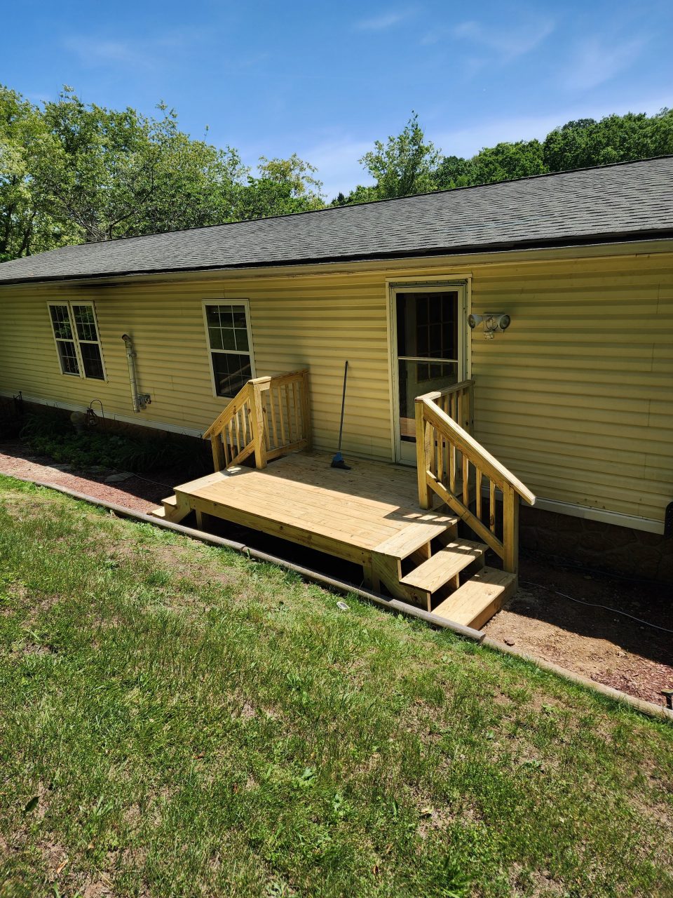 Picture of back porch