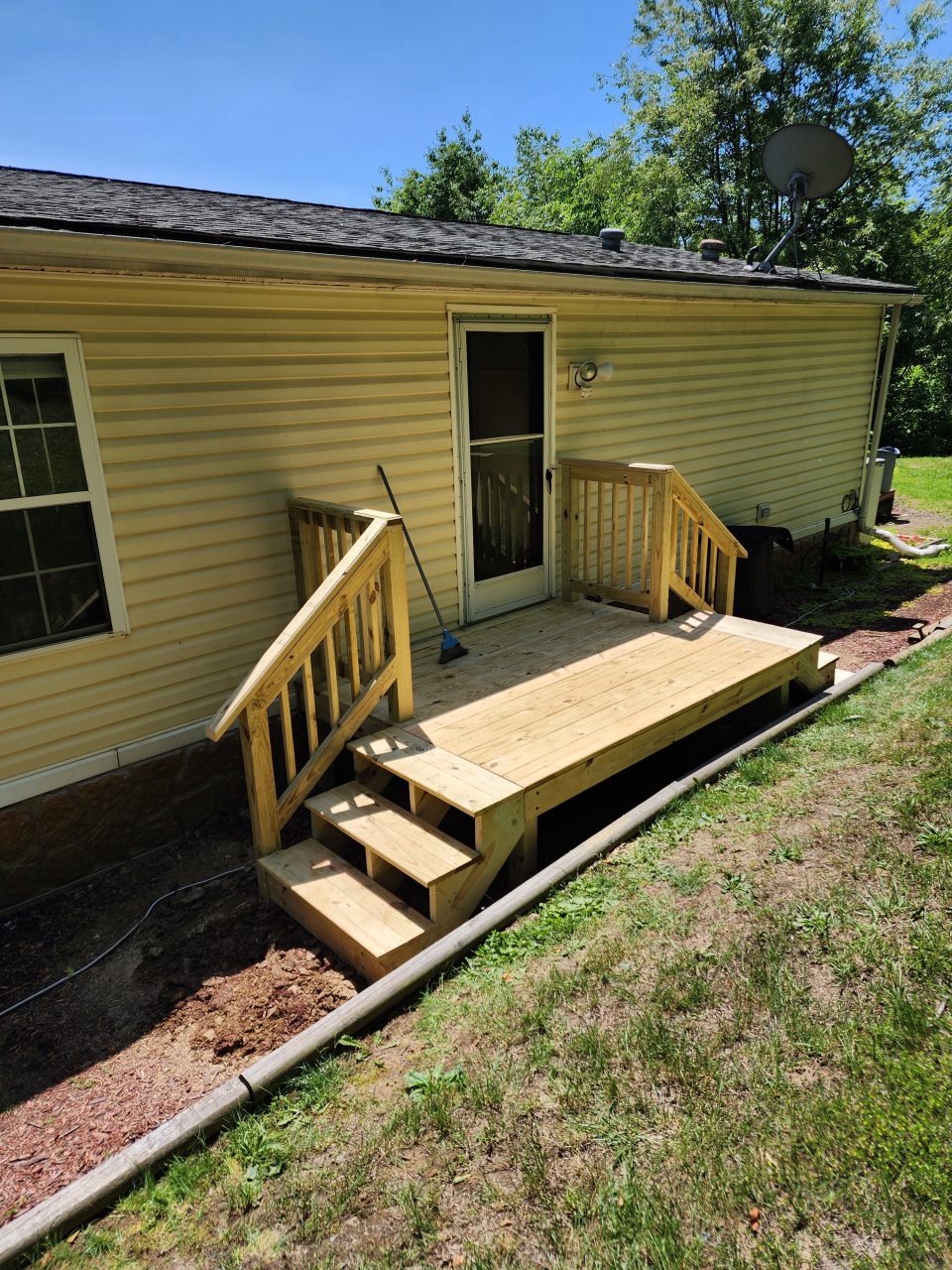 Picture of back porch