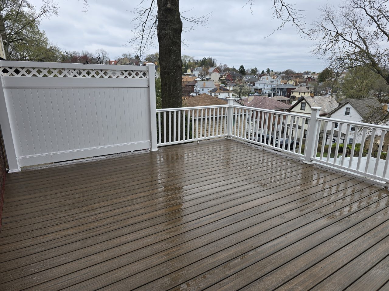 Composite deck view