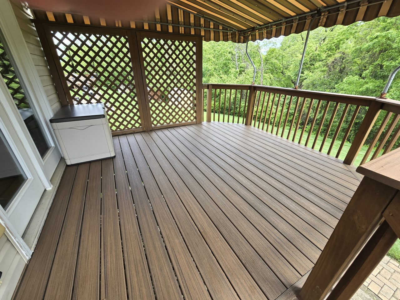 Picture of composite deck